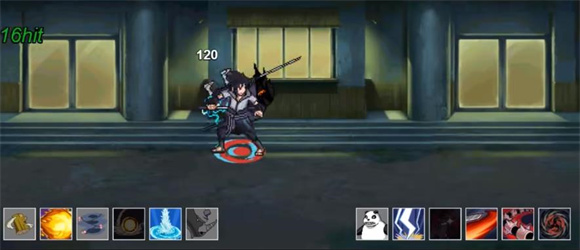像素火影骨架佐助版