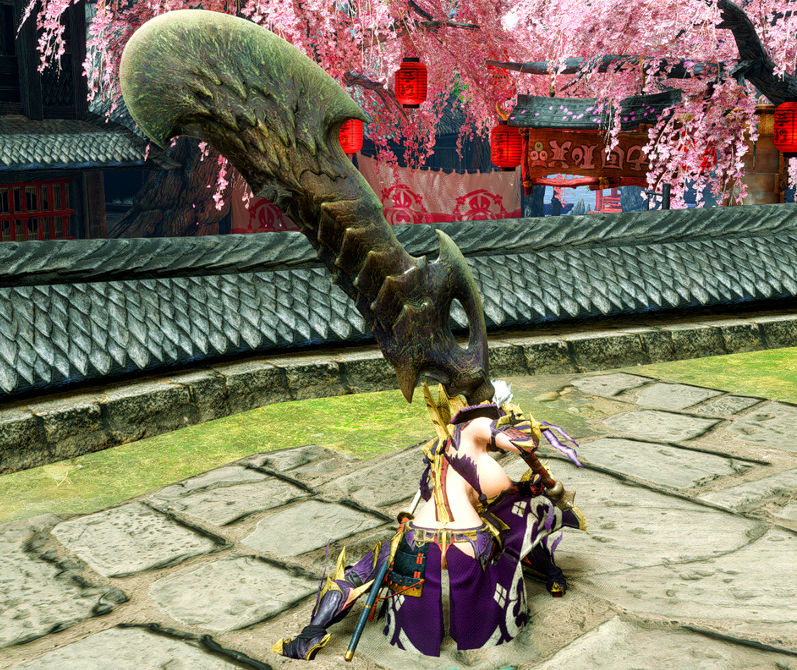 《怪物獵人：崛起》世界黑龍大劍MOD