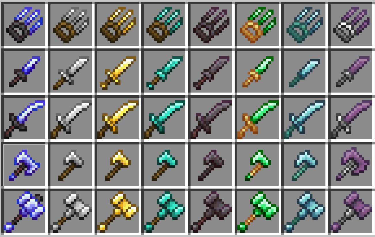 《我的世界》1.19.4萊特蘭-武器MOD