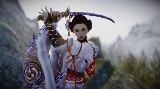 《上古卷軸5：天際重制版》藝伎武士隨從MOD