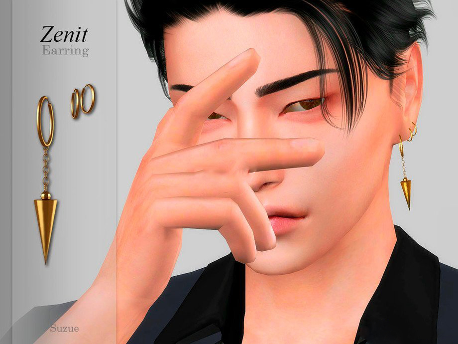 《模擬人生4》錐形吊墜耳環(huán)MOD