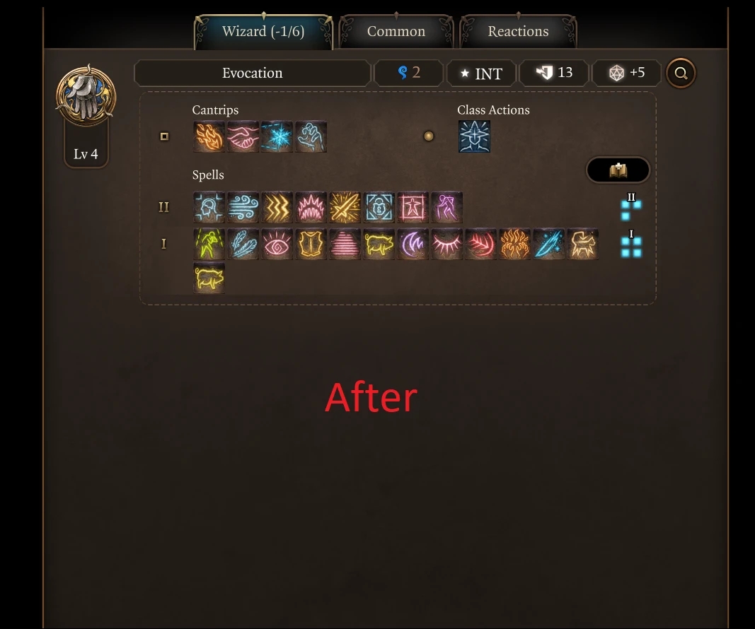 《博德之門3》沒有法術準備MOD