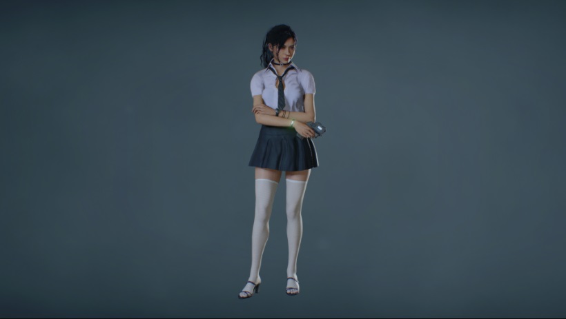 《生化危機2：重制版》艾達王性感校服白襪版MOD[兼容新版本]