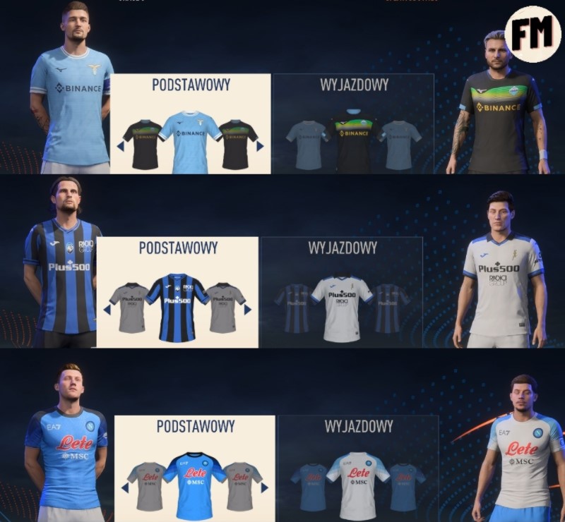 《FIFA 23》意甲真實(shí)授權(quán)補(bǔ)丁v1.0[支持TU8]