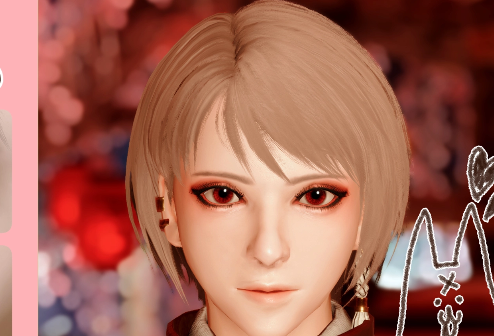 《怪物獵人崛起：曙光》可愛美少女青春彩妝MOD