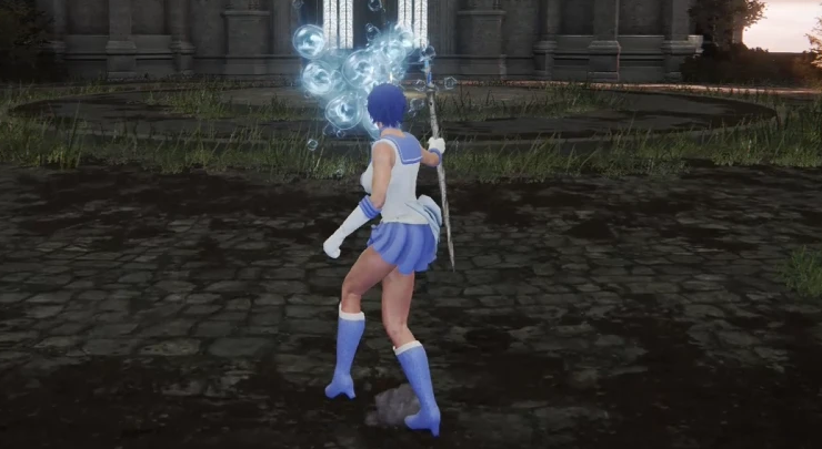 《艾爾登法環》扮演美少女戰士水野亞美MOD