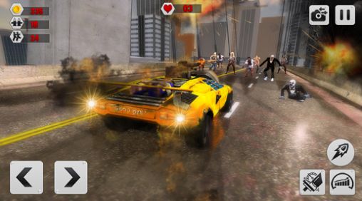 僵尸公路汽車射擊