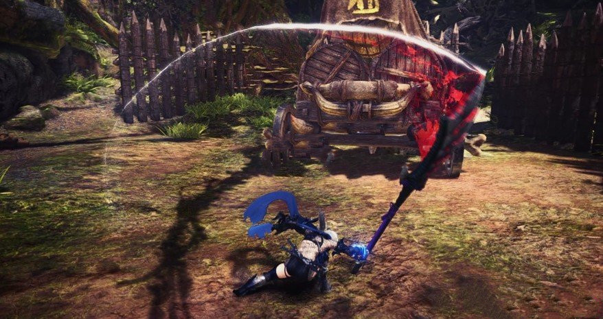 《怪物獵人：世界》蟲棍攻擊軌跡特效MOD