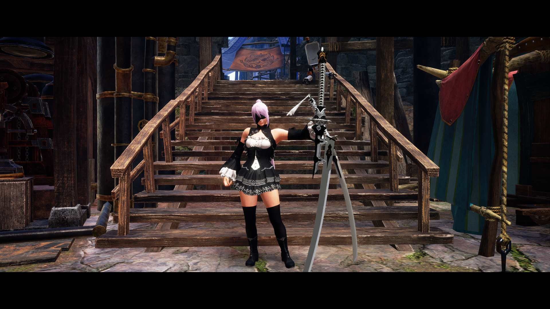 《怪物獵人：崛起》尼爾白之約定盾斧MOD