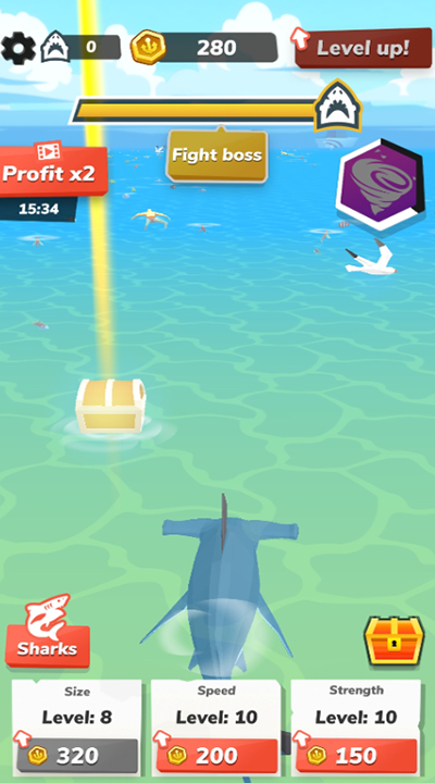 放置鯊魚世界