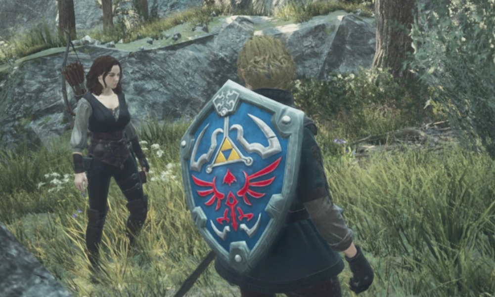 《龍之信條2》海利亞盾替換龍之盾MOD