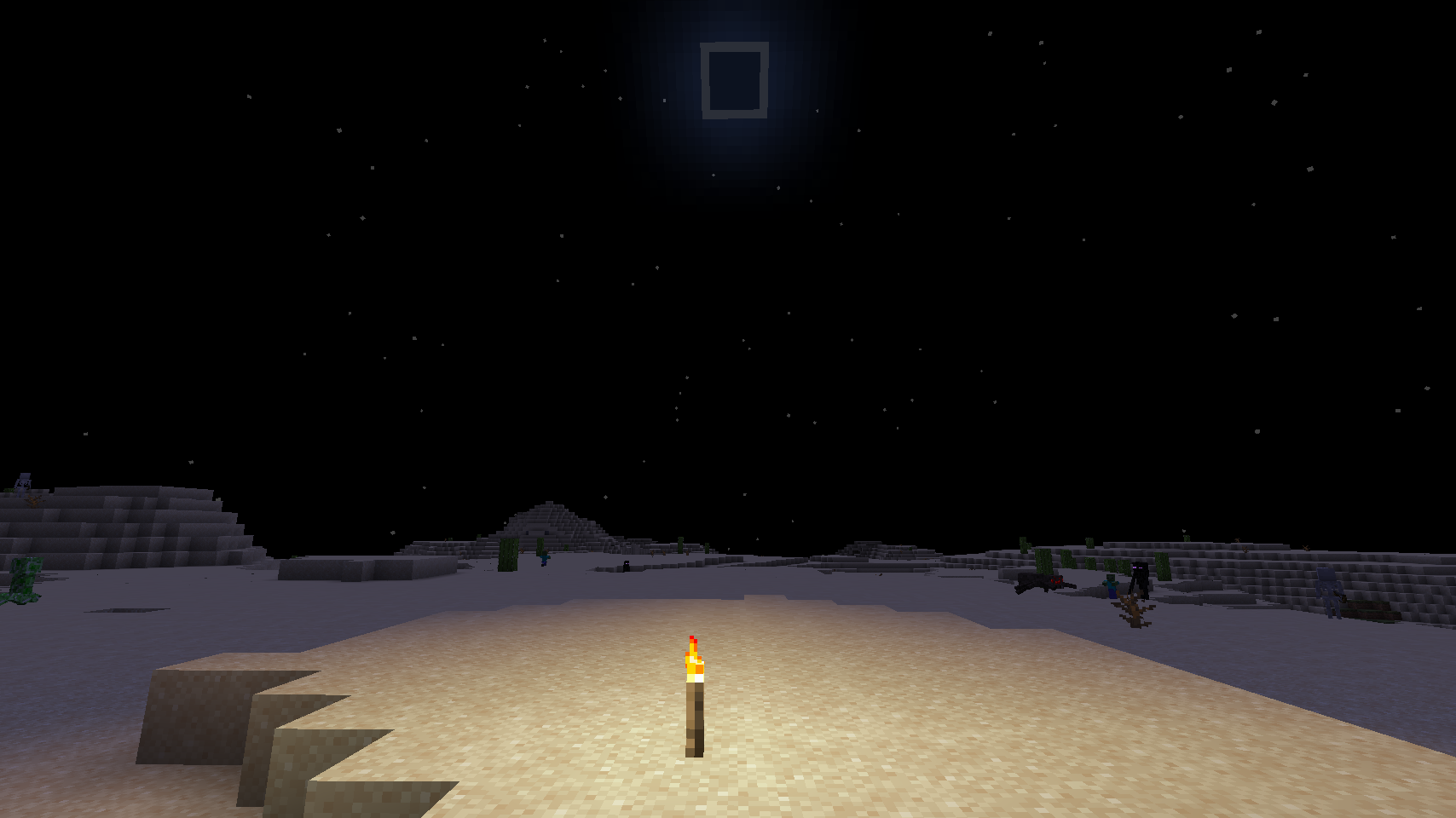 《我的世界》1.18.1真實夜晚黑暗MOD