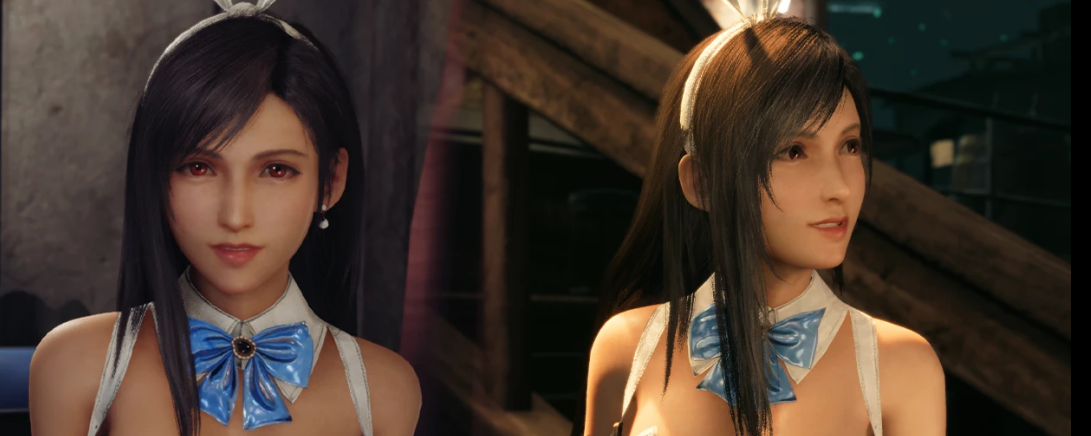 《最終幻想7：重制版》蒂法永恒危機兔子裝MOD