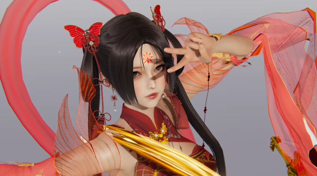 《AI少女》性感高冷女性哪吒MOD