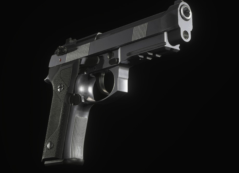 《生化危機4：重制版》威斯克的M92A3替換銀色幽靈MOD