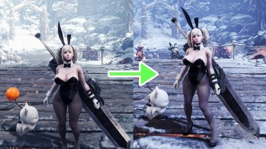 《怪物獵人世界：冰原》鏡頭高度優化MOD