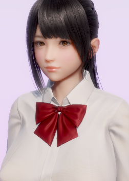 《ROOM Girl》清純日式制服紅領結少女MOD