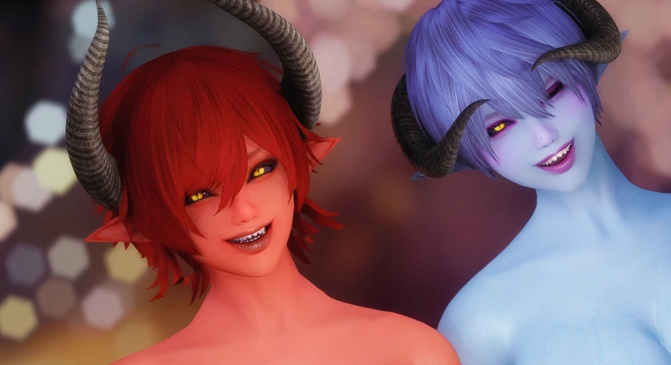 《上古卷軸5：天際重制版》2024款性感魅魔隨從MOD