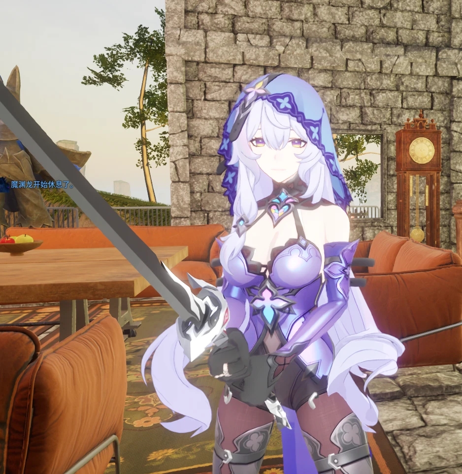 《幻獸帕魯》黑天鵝動漫美女MOD