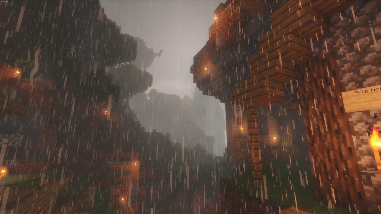 《Wallpaper Engine》我的世界暴雨動態(tài)壁紙