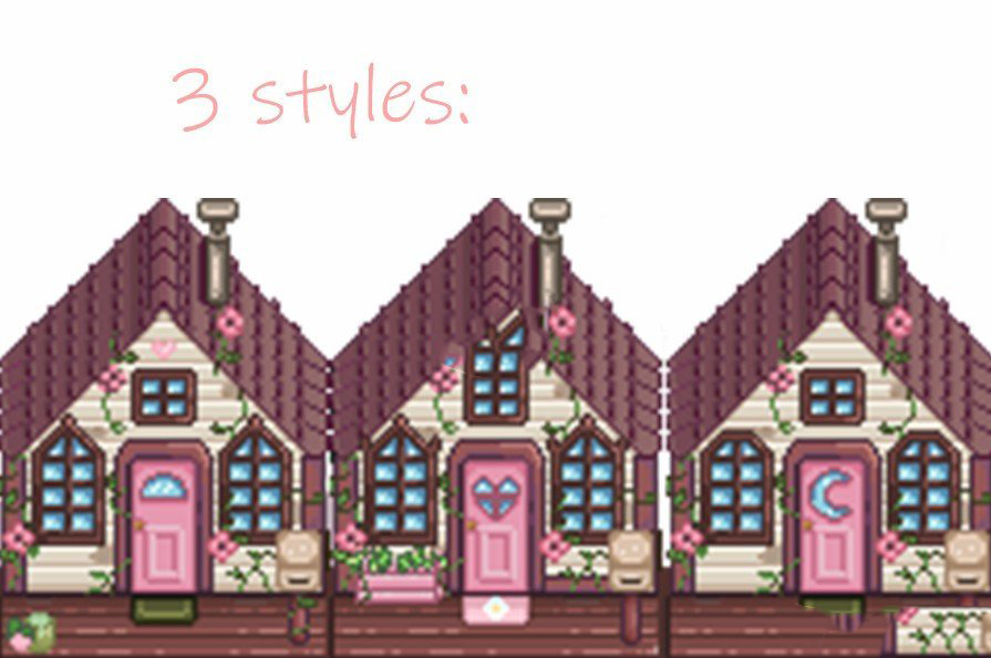 《星露谷物語》粉色仙女小屋MOD