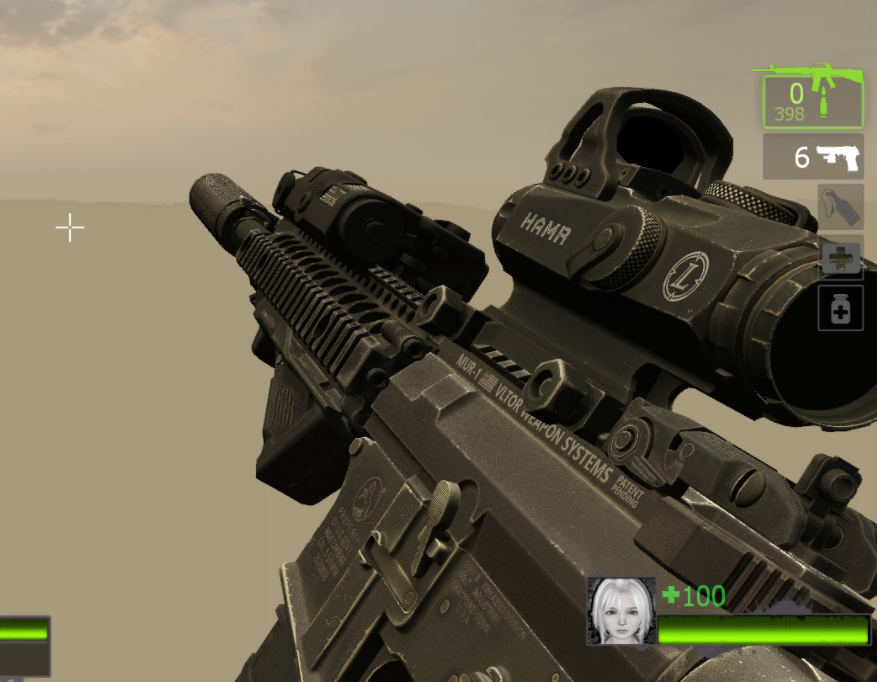 《求生之路2》HK416取代M16自動步槍MOD