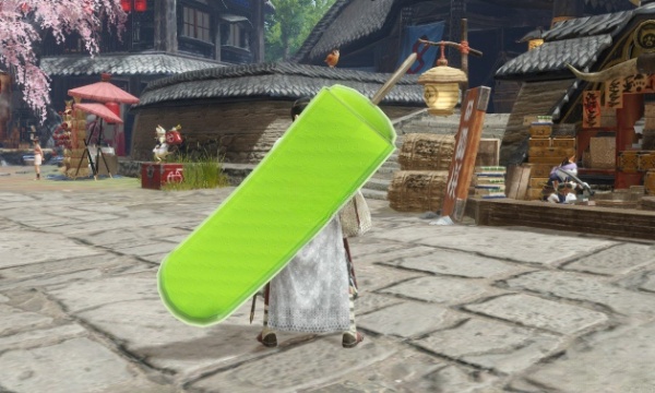 《怪物獵人：崛起》綠舌頭雪糕大劍MOD
