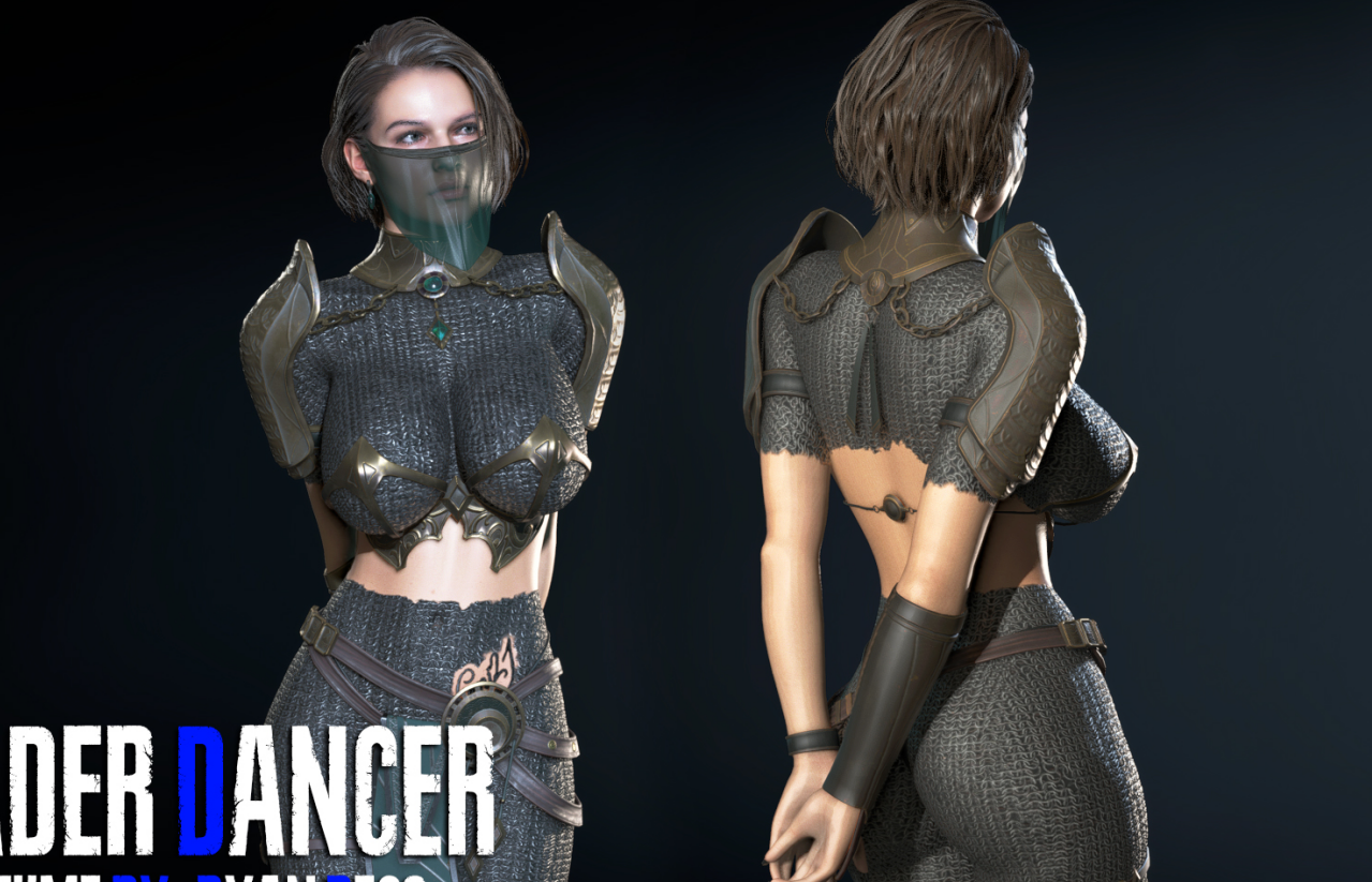 《生化危機3：重制版》吉爾刀舞娘鎖子甲MOD[僅支持舊版本]