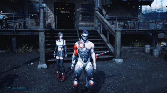 《最終幻想7：重制版》守望先鋒源氏替換主角克勞德MOD