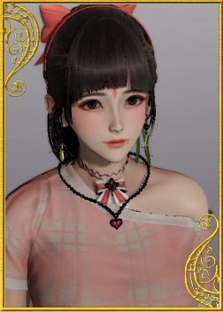 《AI少女》可愛黑發(fā)大眼睛古風美少女MOD