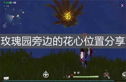 《幻塔》玫瑰園旁邊的花心位置分享