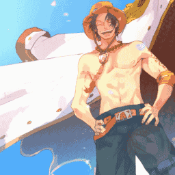 《Wallpaper Engine》海賊王-艾斯與白胡子的披風動態壁紙