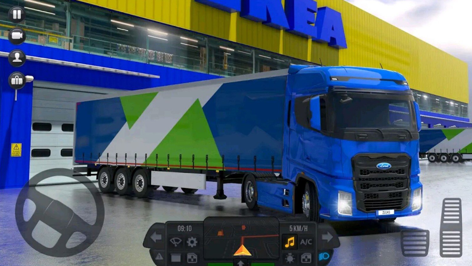 3D運(yùn)輸卡車駕駛