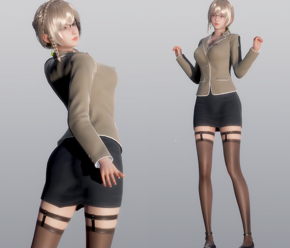 《ROOM Girl》金發優雅女教師MOD