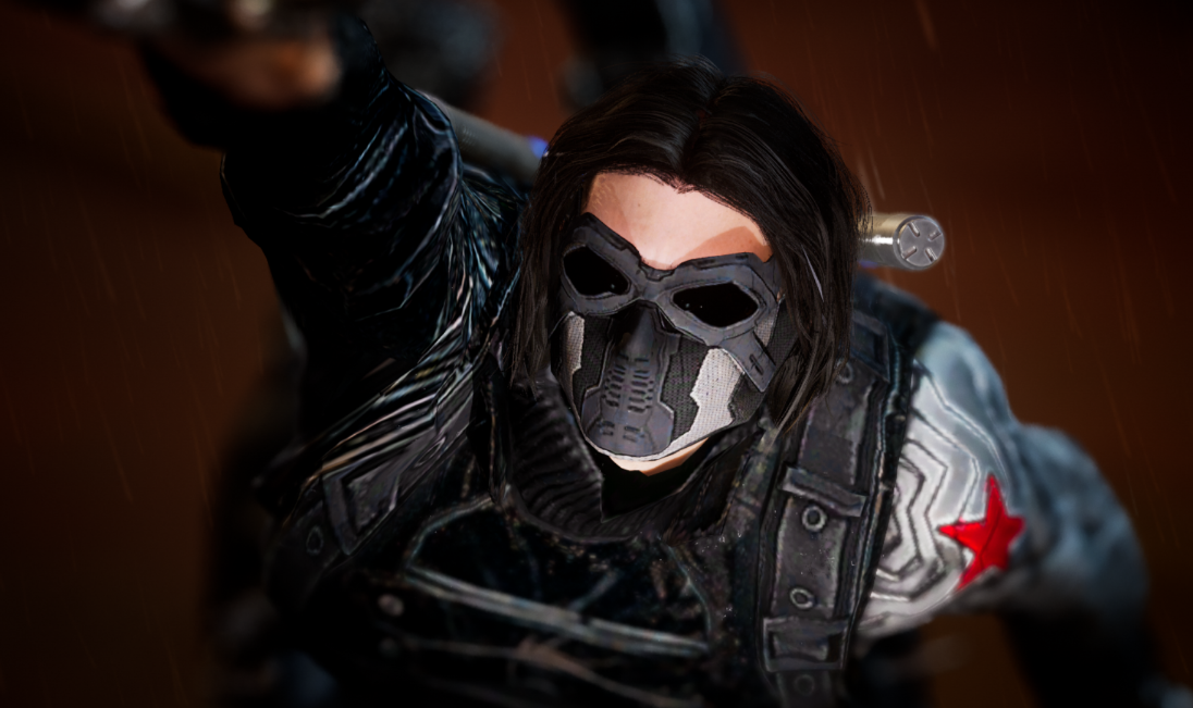 《哥譚騎士》漫威冬兵紅頭罩MOD