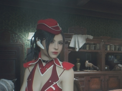 《生化危機2：重制版》克萊爾艾達軍醫官紅色黑絲款MOD
