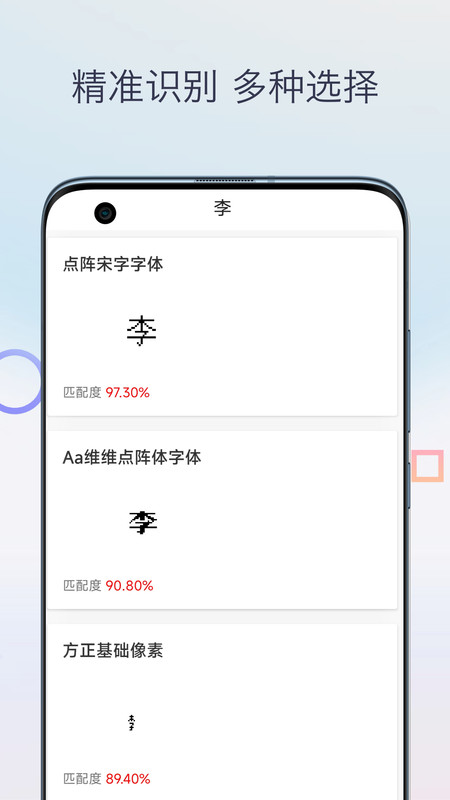 字體掃描