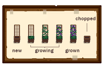 《星露谷物語》新的作物——牽牛花MOD