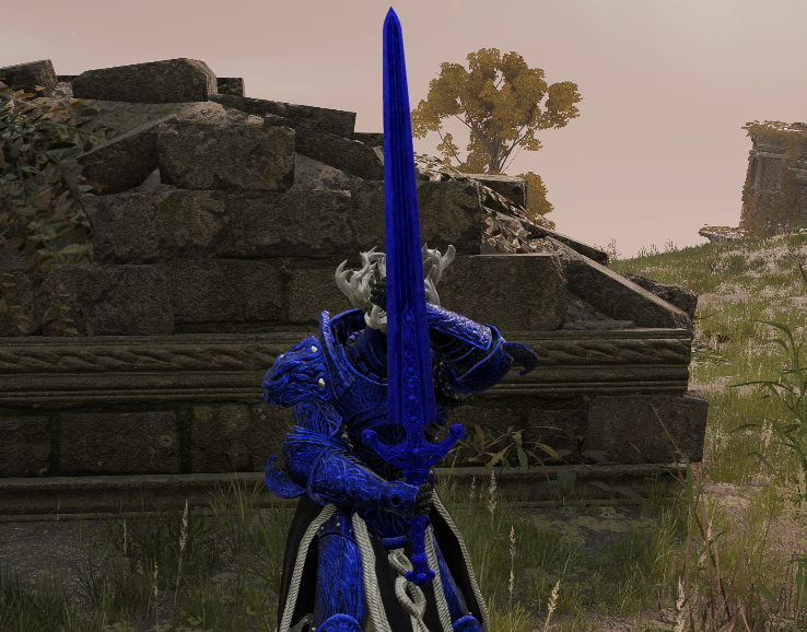 《艾爾登法環(huán)》熔爐騎士套裝深紫色紋理MOD