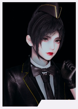 《AI少女》短發(fā)俊俏夜玫瑰MOD
