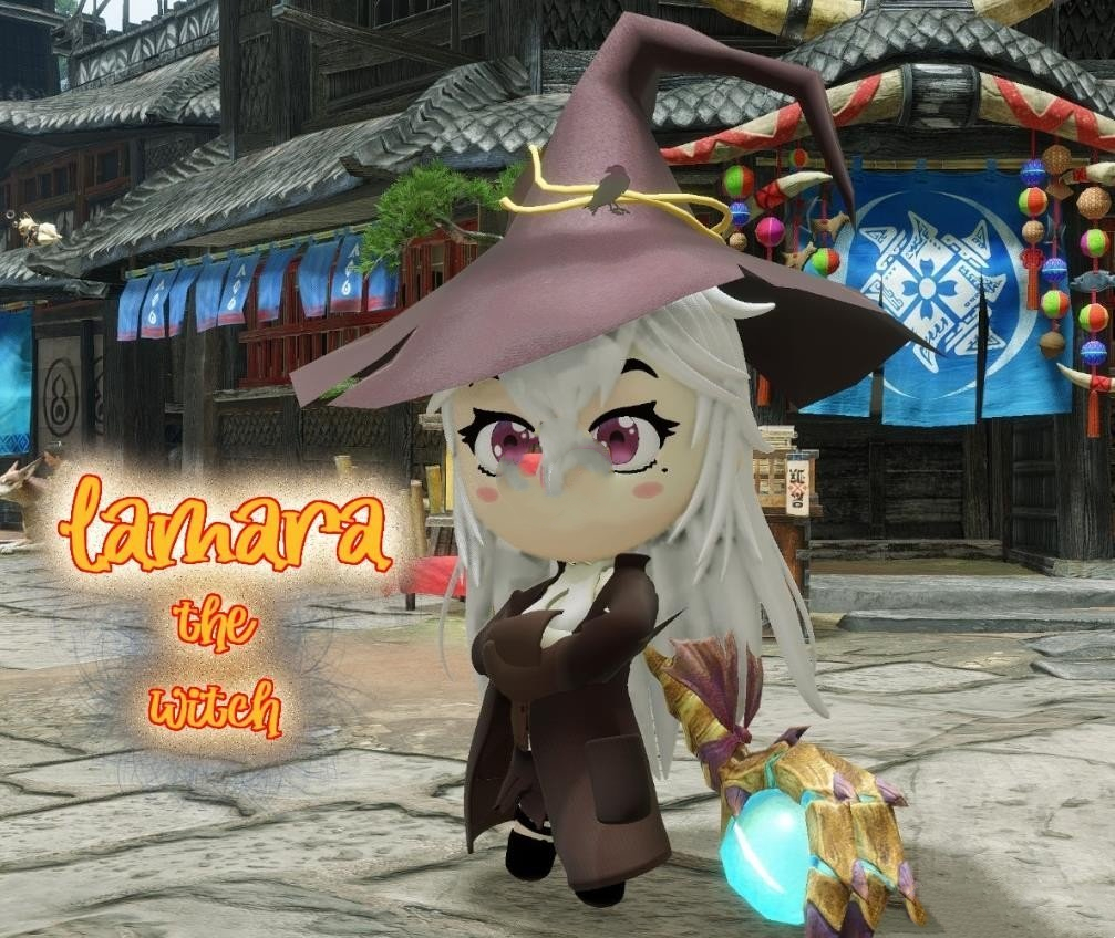 《怪物獵人：崛起》可愛小女巫艾露貓MOD曙光版