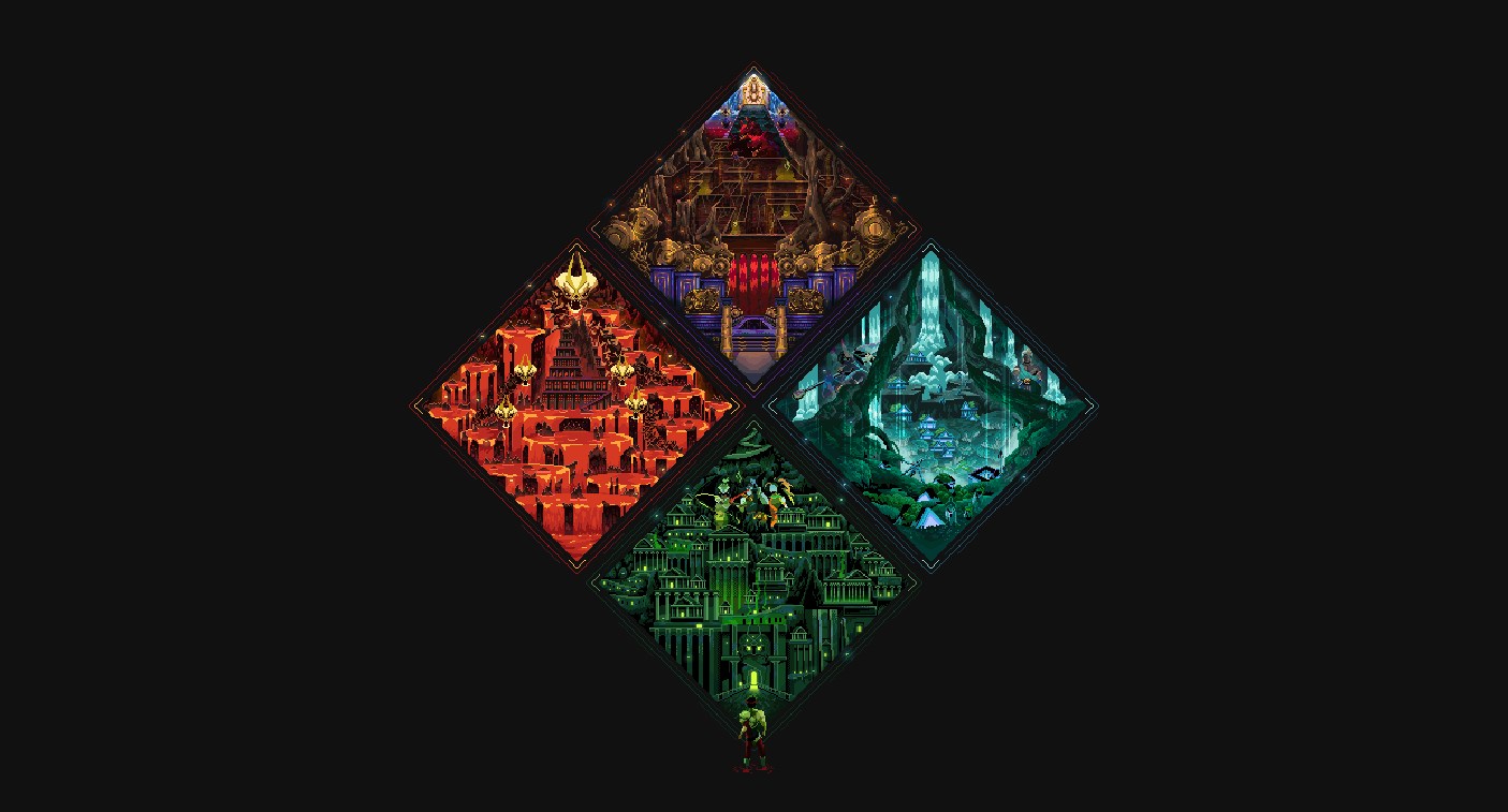 《Wallpaper Engine》像素風(fēng)哈迪斯地圖美術(shù)動(dòng)態(tài)壁紙