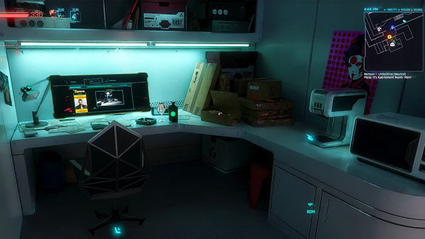 《賽博朋克2077》工作咖啡機和互動桌椅MOD[支持v2.1]