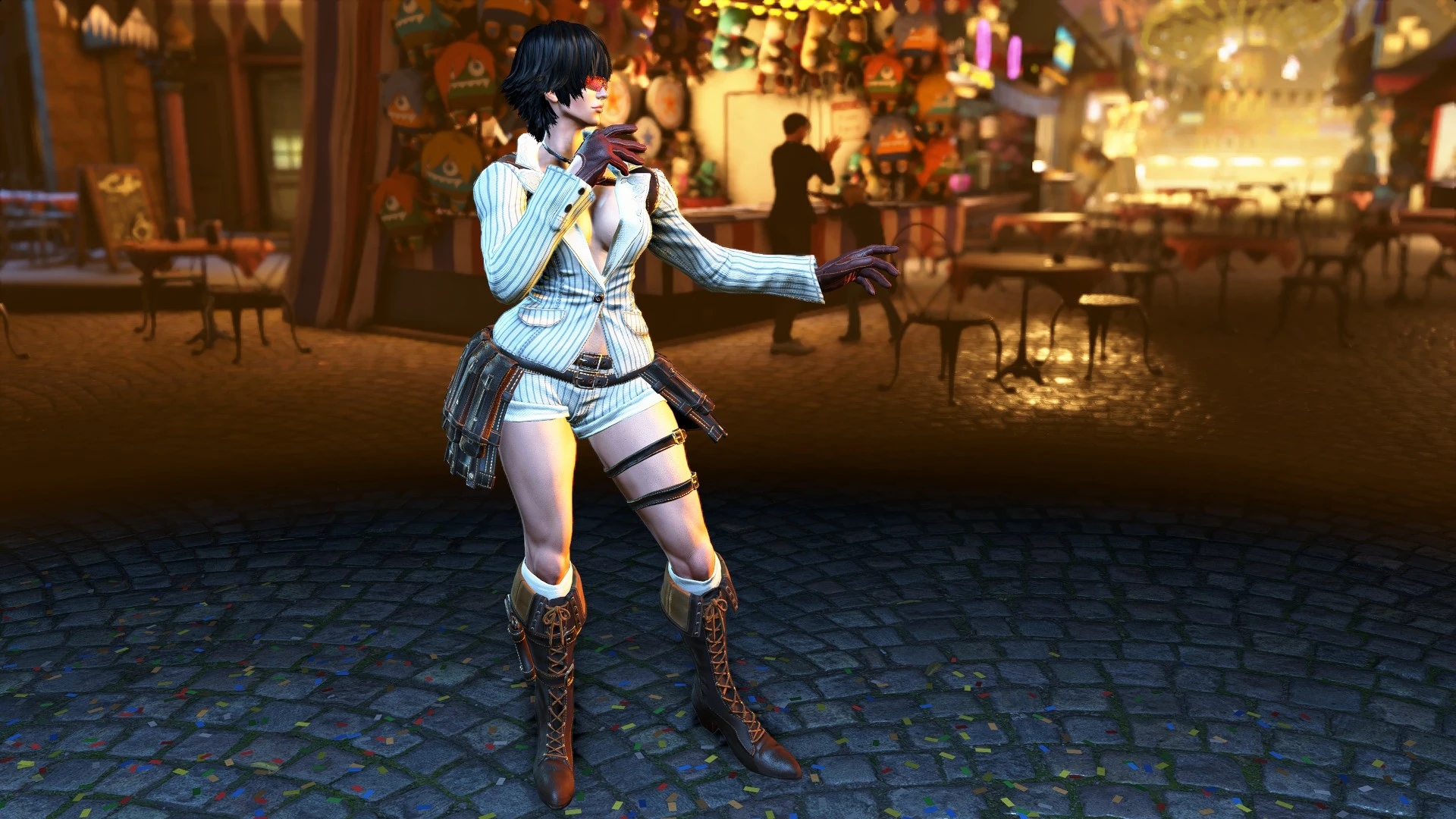 《街頭霸王6》曼儂鬼泣五蕾蒂服飾MOD
