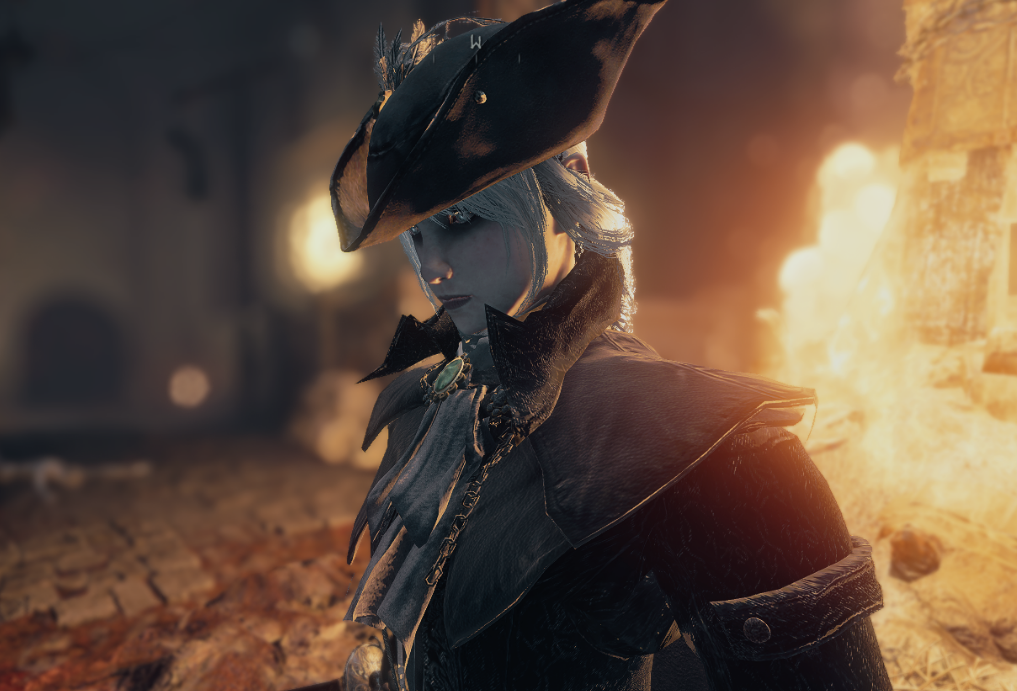 《艾爾登法環(huán)》血源詛咒獵人套裝MOD