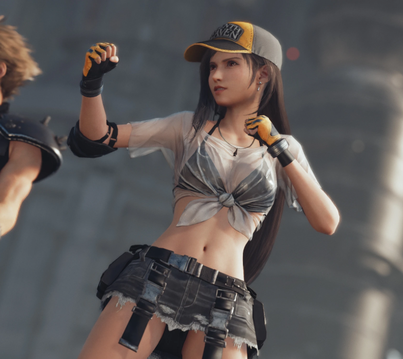 《最終幻想7：重制版》蒂法性感濕襯衫比基尼v1.31MOD