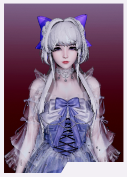 《AI少女》白色短發(fā)華麗洋裝小姐姐MOD
