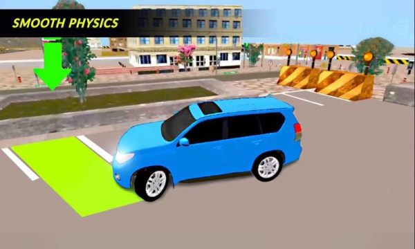 普拉多吉普停車場3D