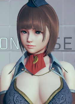 《AI少女》褐色短發低領服務生裝束小姐姐MOD