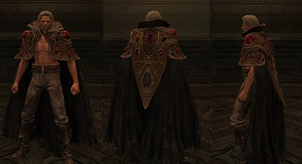 《艾爾登法環》斗篷和鎧甲分開MOD